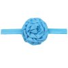 Baby Headbands With Satin Rose Flower