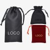 Custom Drawstring Pouch | Custom Size/Color/Printing Drawstring Fabric Pouches/Bags Wholesale