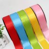 In stock highest-quality 196 colors available 6 to 100 mm width polyester satin ribbon roll (100 yards/roll)