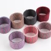 MingRibbon Wholesale 7 colors Swallow gird Ribbon/Polyester Ribbon for Bouquet Packing