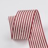 MingRibbon Wholesale polyester stripe ribbon for flower bouquet packing