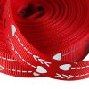 MingRibbon 50 yards/roll 16 mm wide red valentine ribbon/printed grosgrain ribbon/flower bouquets ribbon/choclate ribbon/jewerly ribbon