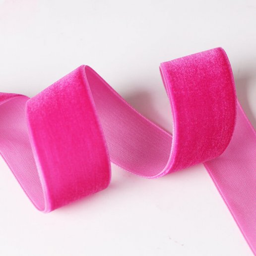 1 inch stretch velvet ribbon 25mm