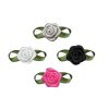 MingRibbon Ready stock 10 mm satin ribbon rose flowers wholesale 21 colors available