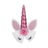 MingRibbon Wholesale in stock 5″ unicorn hair bows, party decorative bow, grosgrain hair bow with clip 6 colors available