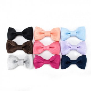 196 colors available 2″ wide grosgrain bow, pre made bows for baby hair bow making