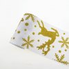 MingRibbon Ready Stock 75 mm Grosgrain Ribbon, Christmas Ornament Cute Deer Printed Ribbon