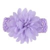 MingRibbon 15 colors Baby Girls Headbands With Chiffon Flower, Lace Band Hair Accessories