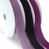 MingRibbon 25mm wide single faced nylon velvet ribbon tape – 240 colors available